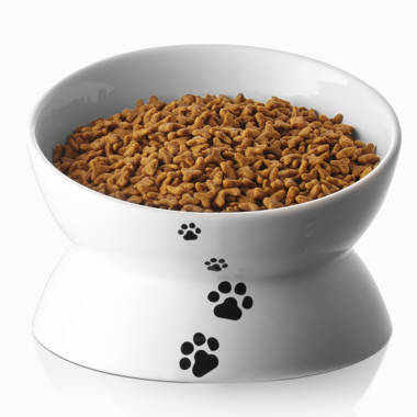 Covered cat sale food bowl